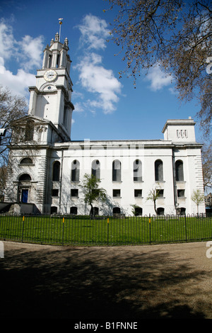 St Annes church in Limehouse, London Stock Photo