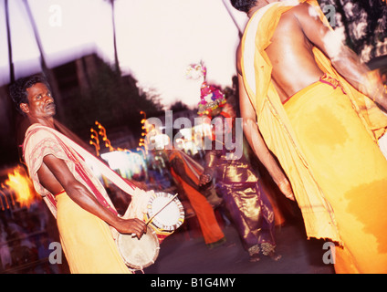 dancer at shigmo festival, Goa, India Stock Photo