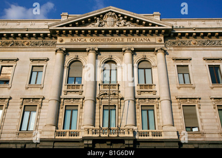 Banca Commerciale Italiana Building, Milan, Italy, Europe Stock Photo 