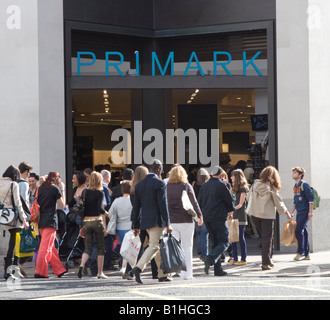 Primark flagship store Oxford Street London Stock Photo