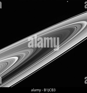 The Planet Saturn's Rings Stock Photo