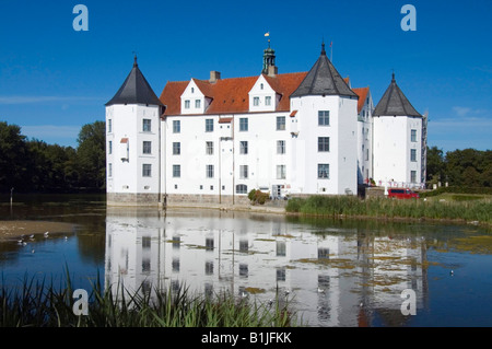 Gluecksburg Castle, Schloss Gluecksburg, Germany, Schleswig-Holstein Stock Photo