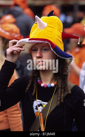 Queen's Day Celebrations. Amsterdam, Netherlands. Stock Photo