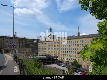 DEAN CLOUGH MILLS HALIFAX WEST YORKSHIRE Stock Photo