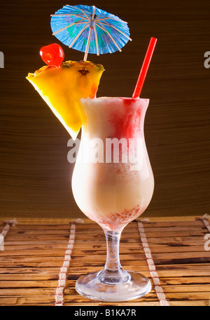 The Hawaiian tropical drink known as a Chichi Stock Photo