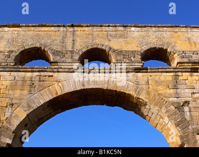 Le Pont du Gard France Stock Photo