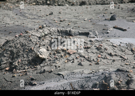 Mud Volcano site at Baratang Island,Andaman,India Stock Photo