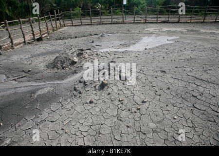 Mud Volcano site at Baratang Island,Andaman,India Stock Photo