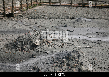 Mud Volcano site at Baratang Island,Andaman,India Stock Photo