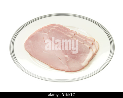 Slices Of Ham Stock Photo