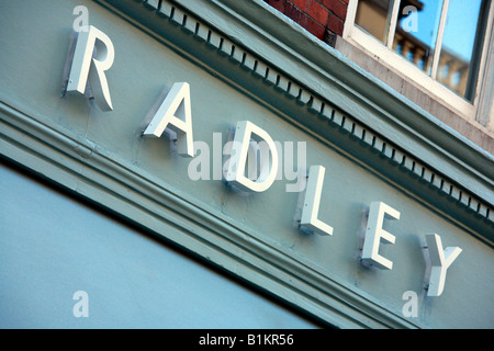 Radley store front, new Bond Street London Stock Photo