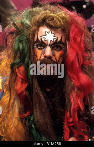 WIZARD - UK pop group in 1972 with Roy Wood at left. See description ...