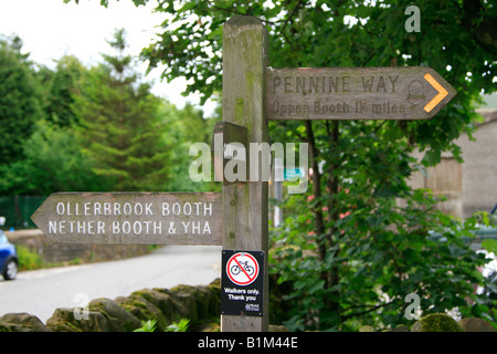 The Peak District village of Castleton which is famous for Blue John ...