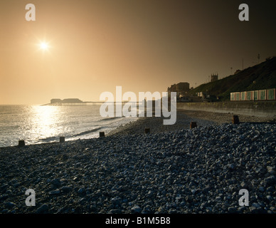 cromer beach and pier, north norfolk, england Stock Photo