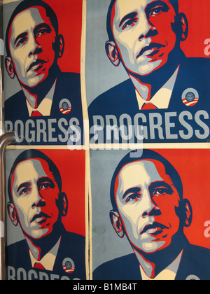 colorful graphic Barak Obama posters