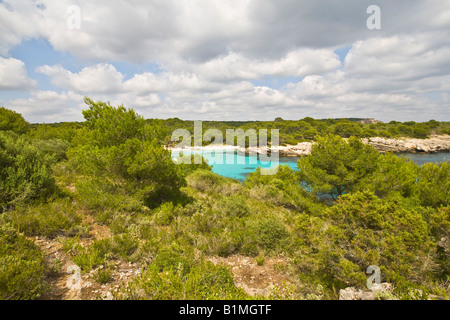 Cala En Turqueta Menorca Minorca Stock Photo