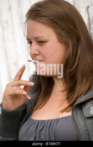 fat woman smoking Stock Photo, Royalty Free Image: 13886456 - Alamy