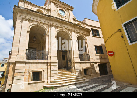 Mao / Mahon Capital of Menorca Minorca Stock Photo