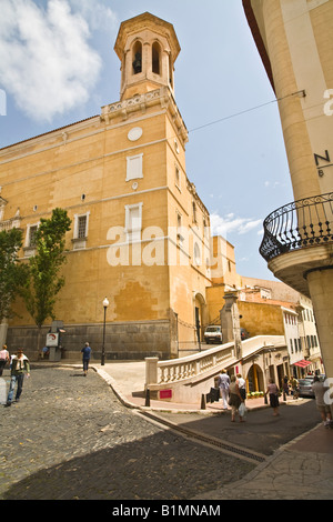 Mao / Mahon Capital of Menorca Minorca Stock Photo