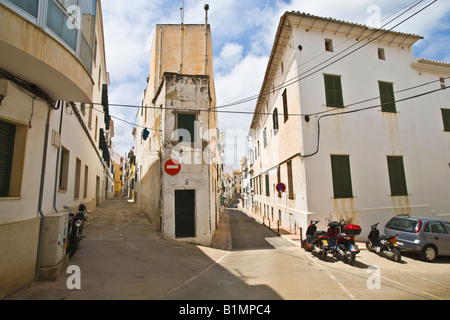 Mao / Mahon Capital of Menorca Minorca Stock Photo