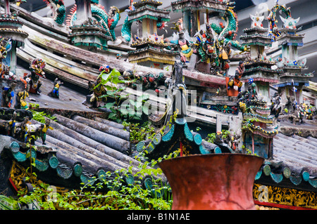 Yueh Hai Ching Temple in Singapore Stock Photo