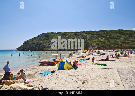 Cala En Porter Menorca Minorca Stock Photo