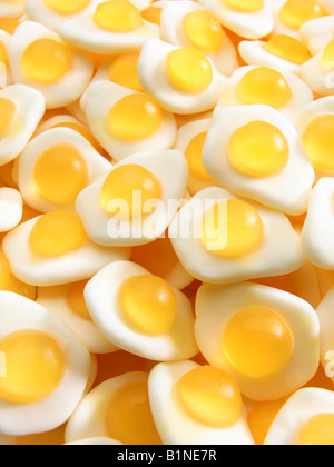 fried egg sweets Stock Photo