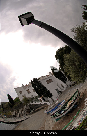 Salvador Dali's Home, now a museum, Port Lligat, Cadaques, Spain Stock Photo