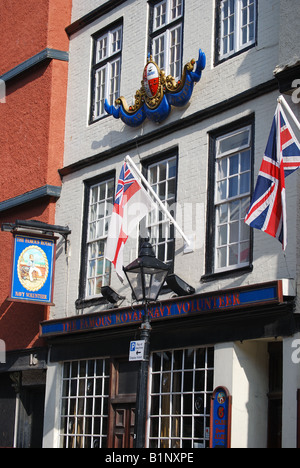 Royal Navy Volunteer Pub, King Street, Old Town, Bristol, England, United Kingdom Stock Photo