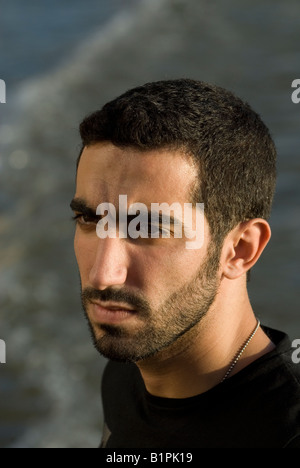 Portrait of a Arabic man Stock Photo