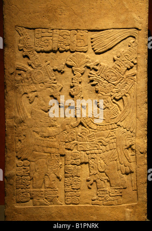 Mayan Sculpture From Yaxchilan National Museum Of Anthropology Stock Photo Alamy