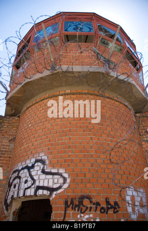 Abandoned prison of Carabanchel MADRID Spain Stock Photo