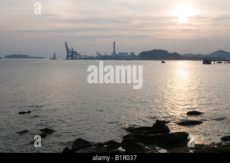 China Fujian Province Xiamen colonial trading port Stock Photo