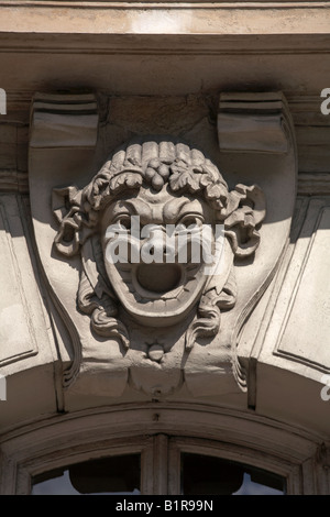 Théâtre de la Porte Saint Martin Paris France Stock Photo