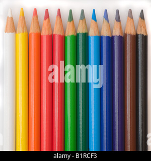 Colouring pencils Stock Photo