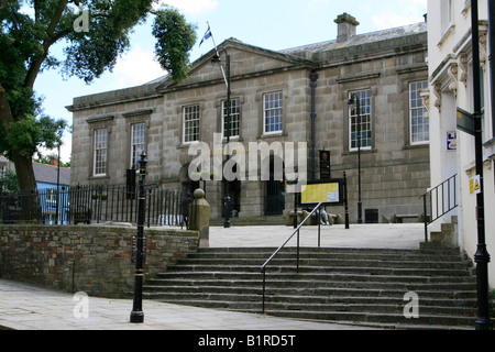 shire hall bodmin town centre  cornwall west country england uk gb Stock Photo
