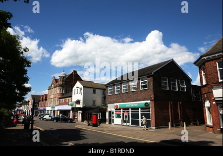 General View of Haverhill a market town in Suffolk UK Stock Photo