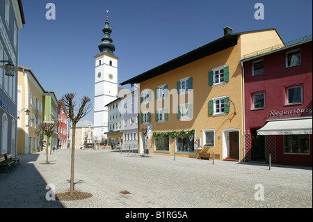 Waging am See, Traunstein County, Upper Bavaria, Germany, Europe Stock Photo