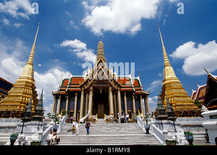 King's Palace, Wat Phra Keo, Bangkok, Thailand Stock Photo