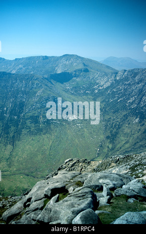 Mountain Ranges across Isle of Arran, Scotland Stock Photo - Alamy
