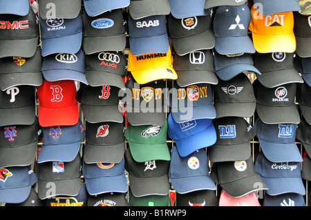 Souvenir baseball hats, New York City, New York, United States of ...