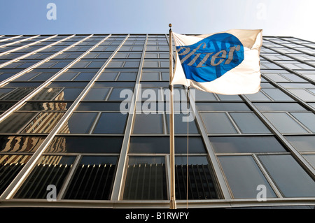Pfizer headquarters, pharmaceuticals corporation, Manhattan, New York City, USA Stock Photo