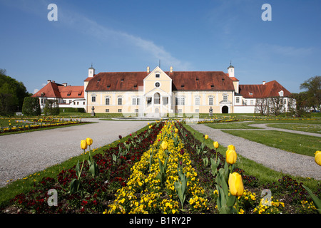 Old Schleissheim Palace, Oberschliessheim, near Munich, Upper Bavaria, Germany, Europe Stock Photo