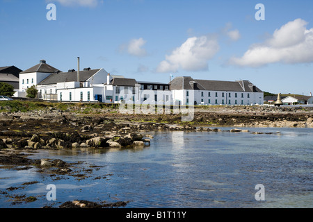 Bruichladdich Distillery, Isle of Islay. Stock Photo