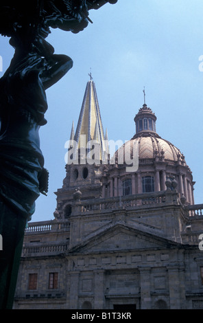 The cathedral in Guadalajara, Mexico Stock Photo