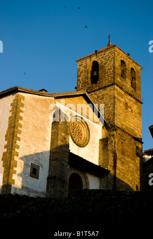 Nuestra Señora de la Asuncion church CANDELARIO Salamanca province Castile and Leon region Spain Stock Photo