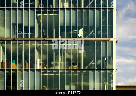 Office view, International Telecommunications Union, ITU, Geneva, Switzerland Stock Photo