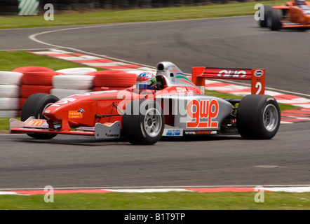Formula Palmer Audi Racing Car Leaving Pit Road at Oulton Park Motor ...