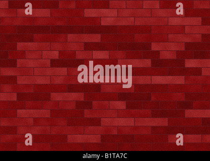 Red brick wall texture background Stock Photo