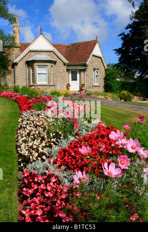 victoria gardens the lodge truro county town cornwall england uk gb Stock Photo